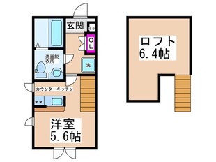 Serena松虫の物件間取画像